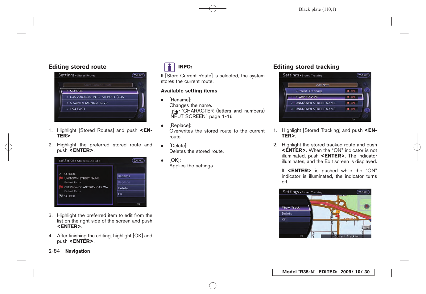 NISSAN 2011 GT R - Multi Function Display Owner's Manual User Manual | Page 112 / 312