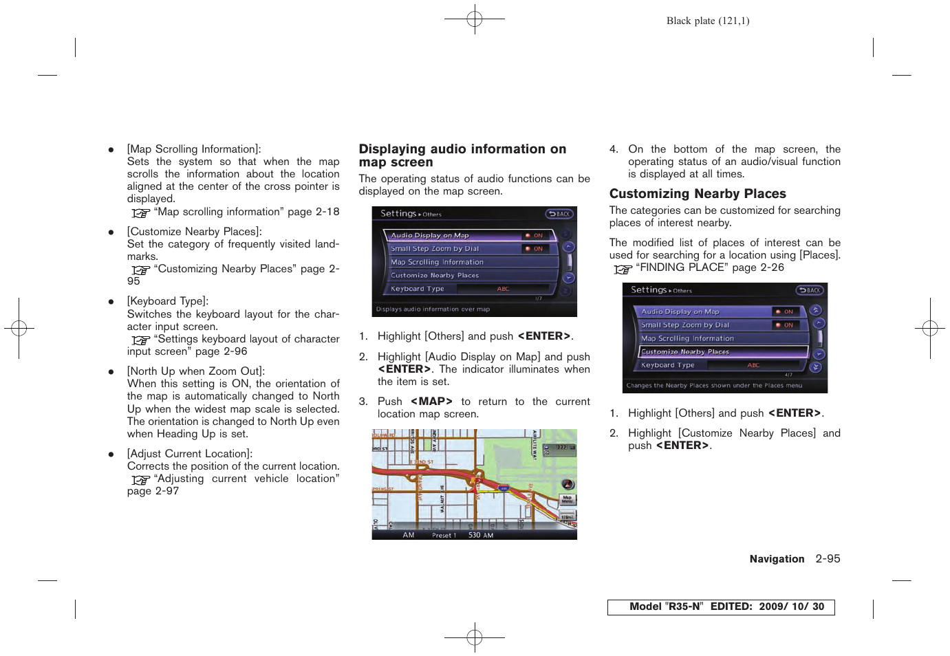 NISSAN 2011 GT R - Multi Function Display Owner's Manual User Manual | Page 123 / 312