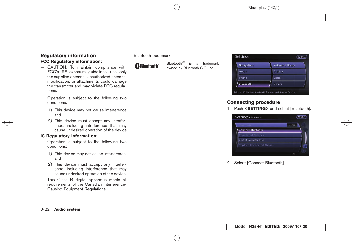 NISSAN 2011 GT R - Multi Function Display Owner's Manual User Manual | Page 148 / 312