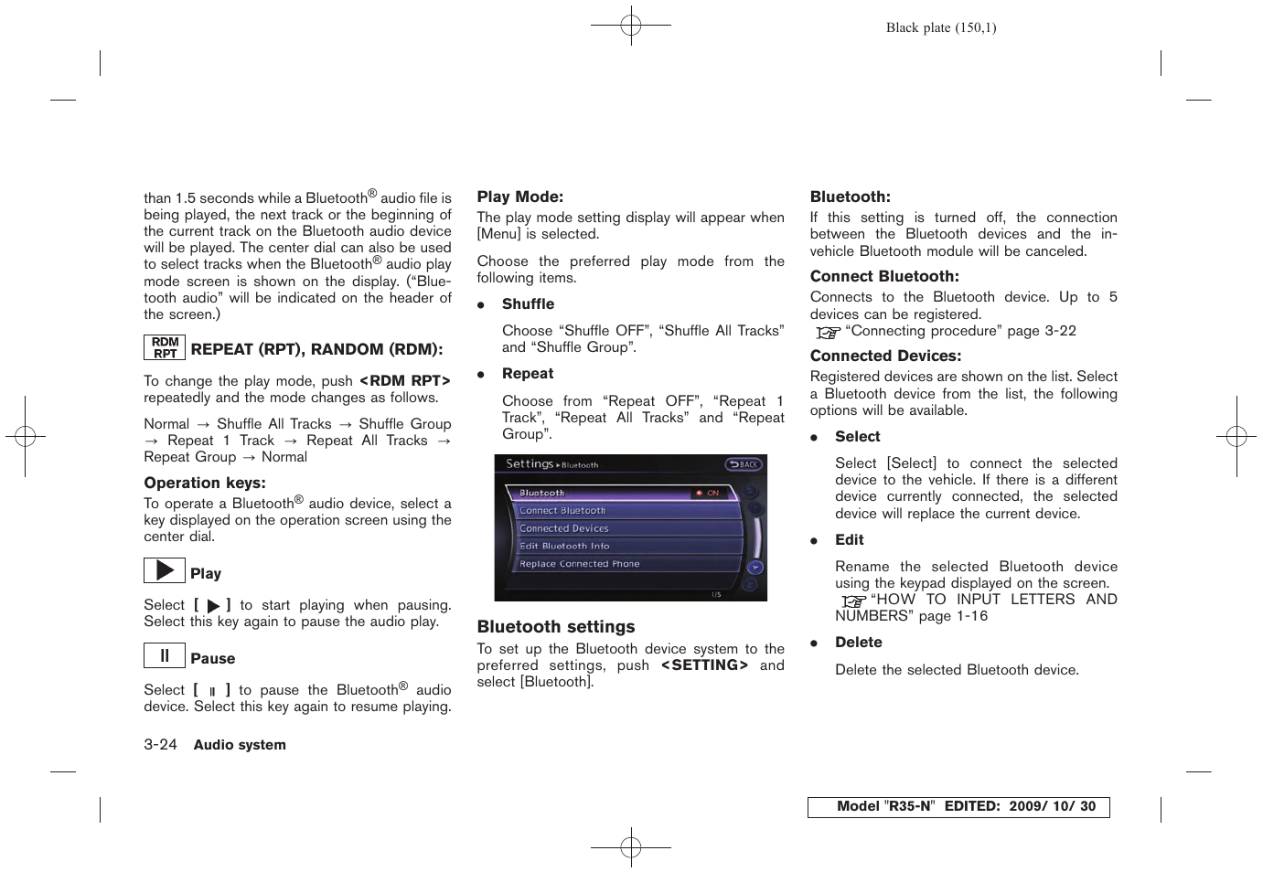 NISSAN 2011 GT R - Multi Function Display Owner's Manual User Manual | Page 150 / 312