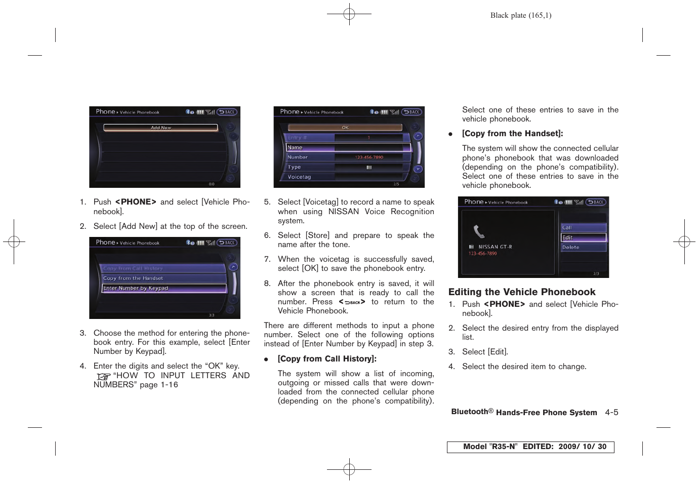 NISSAN 2011 GT R - Multi Function Display Owner's Manual User Manual | Page 163 / 312