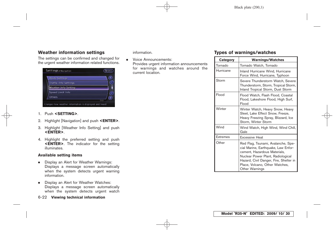 NISSAN 2011 GT R - Multi Function Display Owner's Manual User Manual | Page 196 / 312