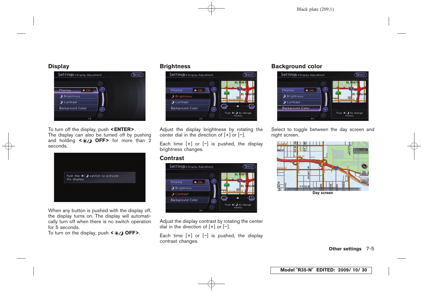 NISSAN 2011 GT R - Multi Function Display Owner's Manual User Manual | Page 203 / 312