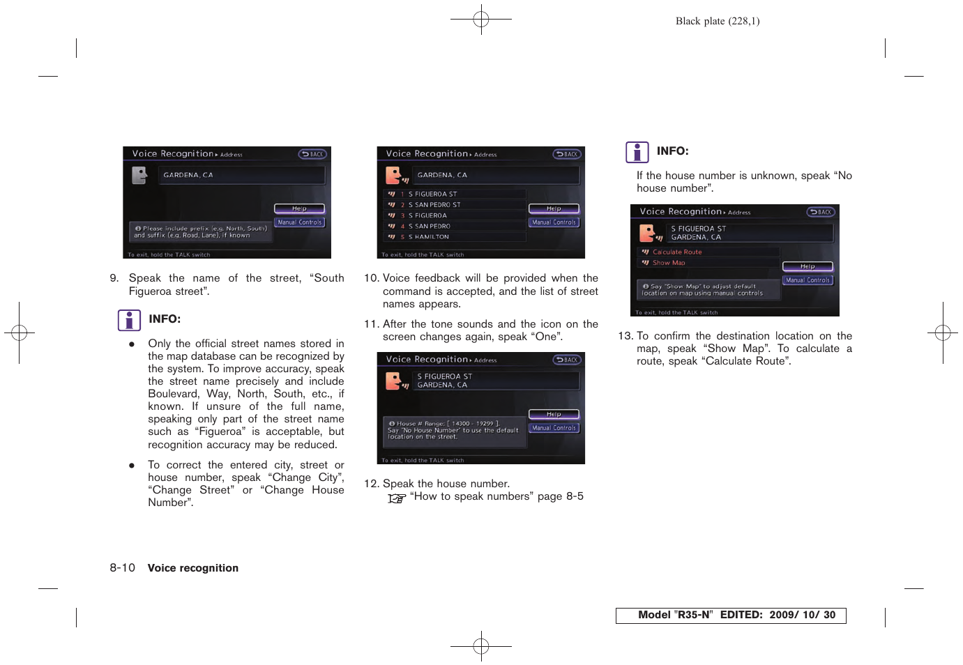 NISSAN 2011 GT R - Multi Function Display Owner's Manual User Manual | Page 222 / 312