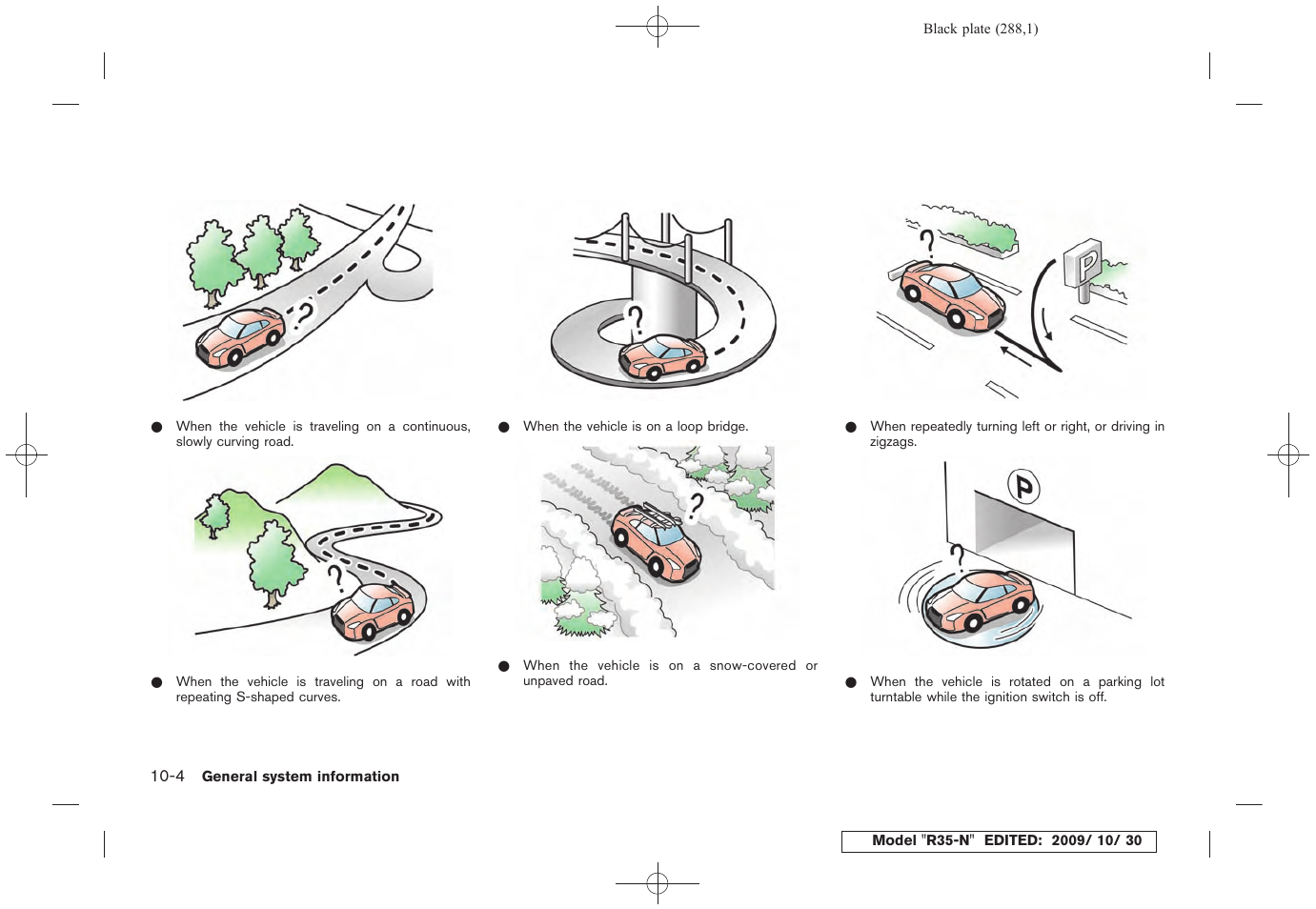 NISSAN 2011 GT R - Multi Function Display Owner's Manual User Manual | Page 282 / 312