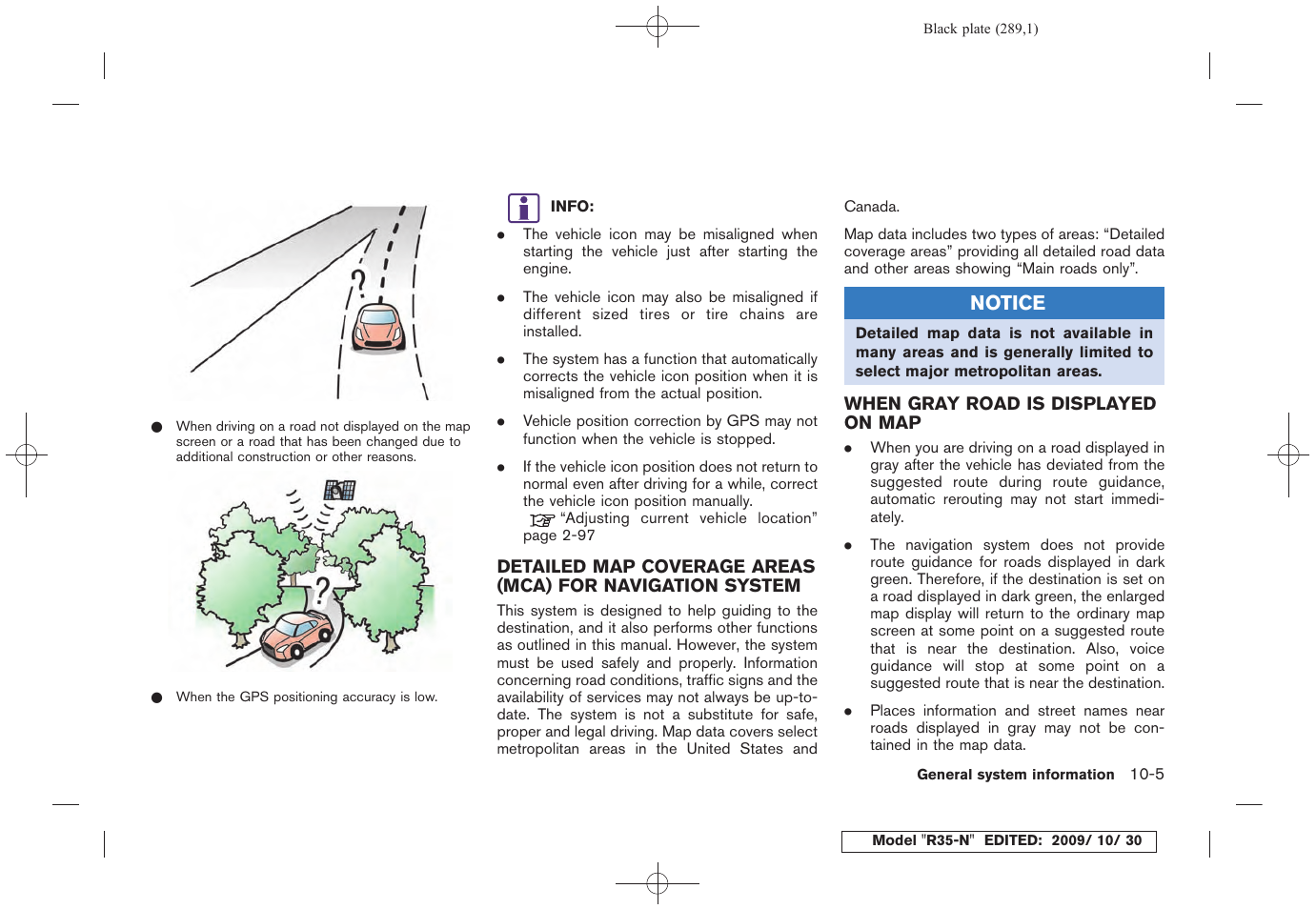 NISSAN 2011 GT R - Multi Function Display Owner's Manual User Manual | Page 283 / 312