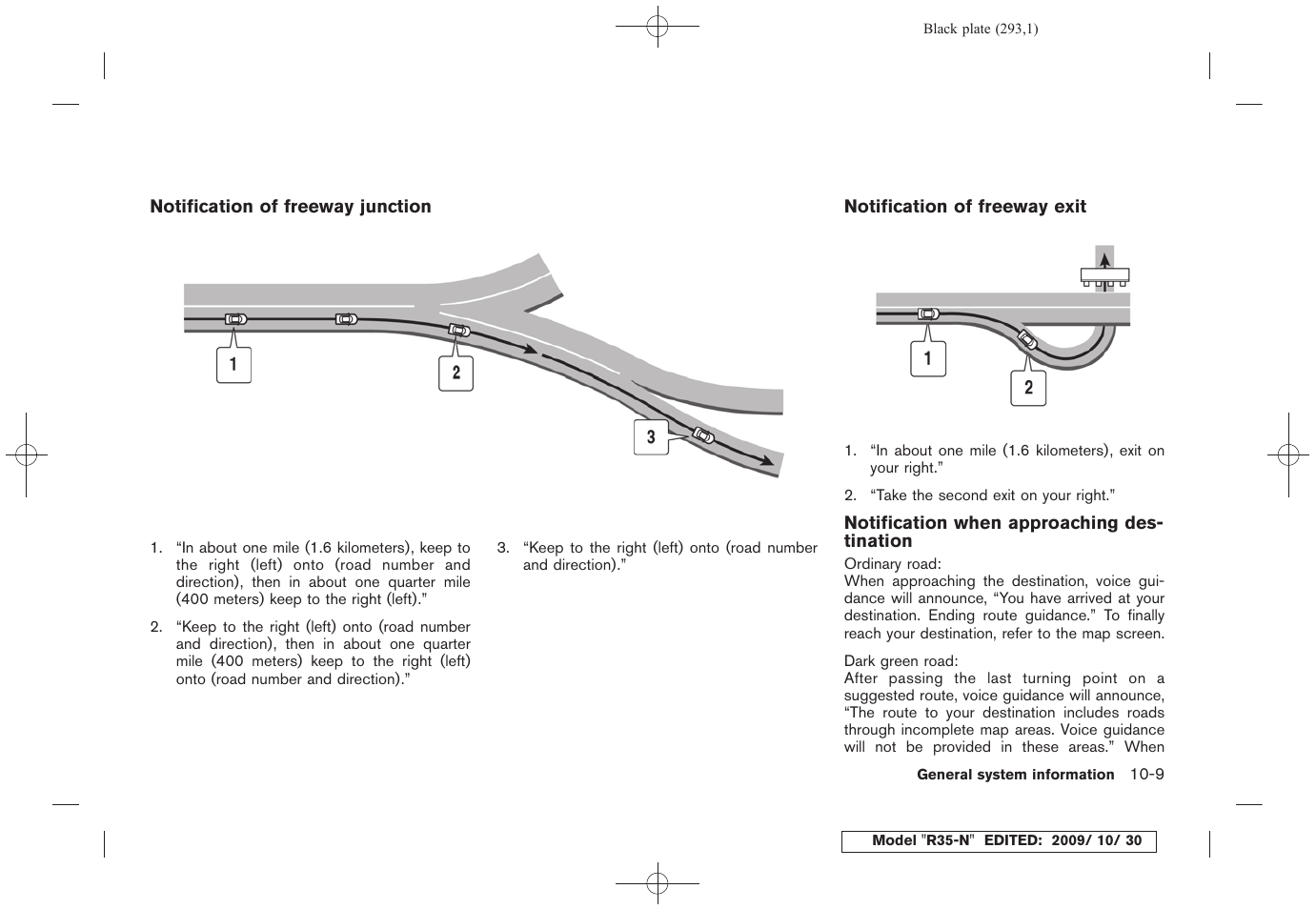 NISSAN 2011 GT R - Multi Function Display Owner's Manual User Manual | Page 287 / 312