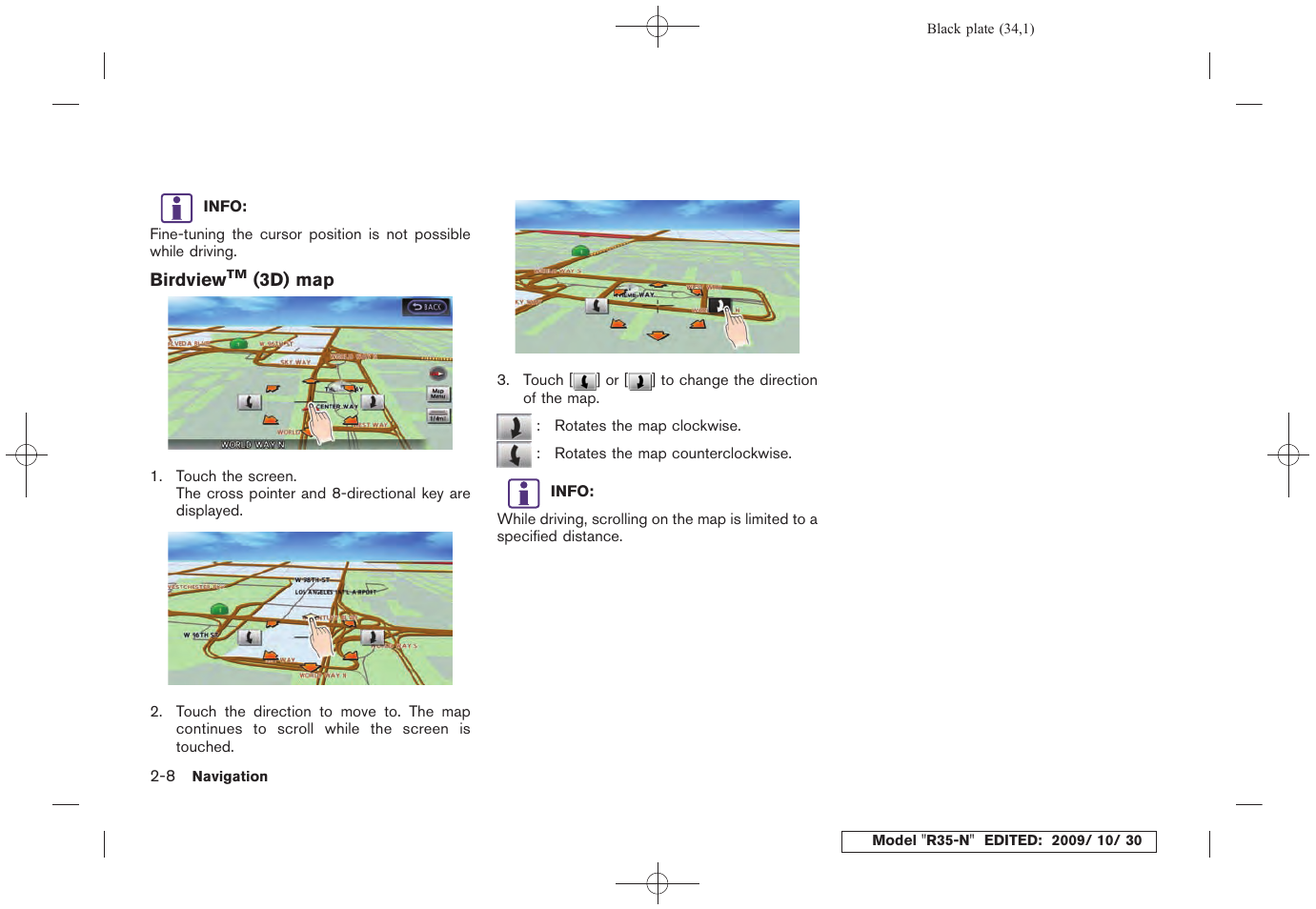 NISSAN 2011 GT R - Multi Function Display Owner's Manual User Manual | Page 36 / 312