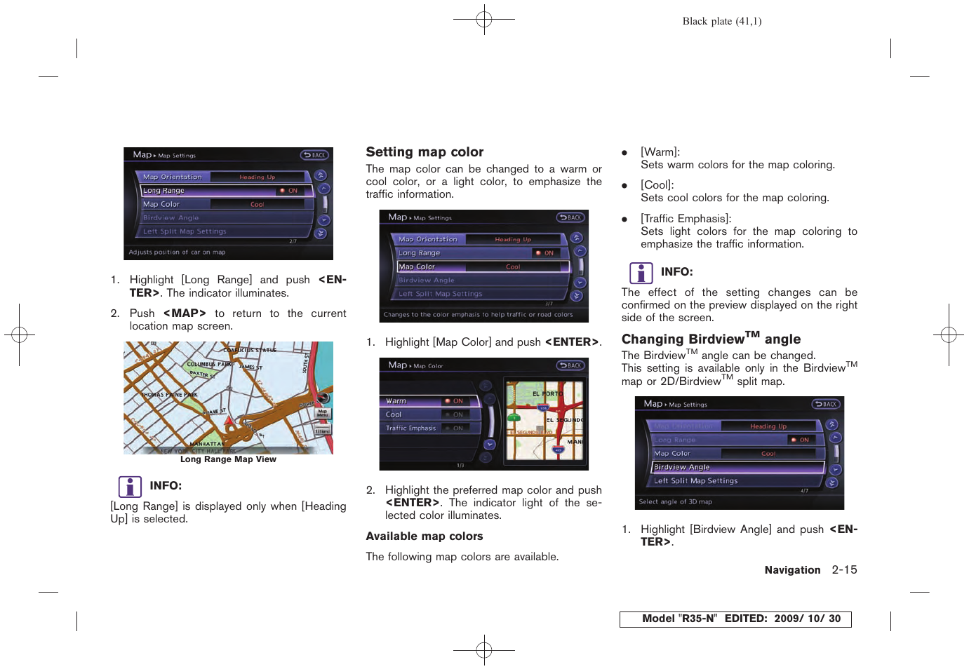 NISSAN 2011 GT R - Multi Function Display Owner's Manual User Manual | Page 43 / 312