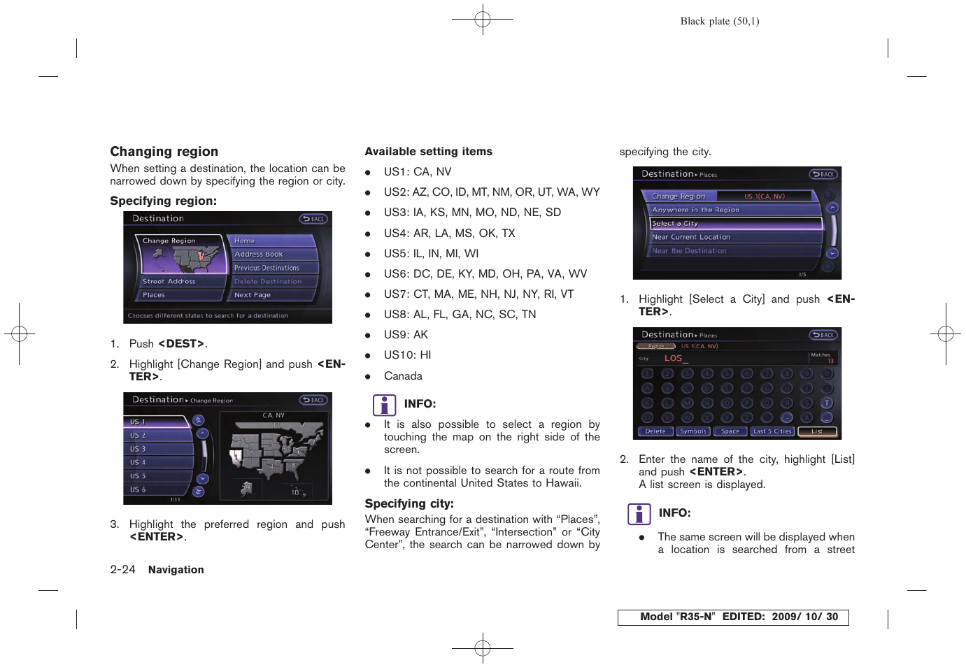 NISSAN 2011 GT R - Multi Function Display Owner's Manual User Manual | Page 52 / 312