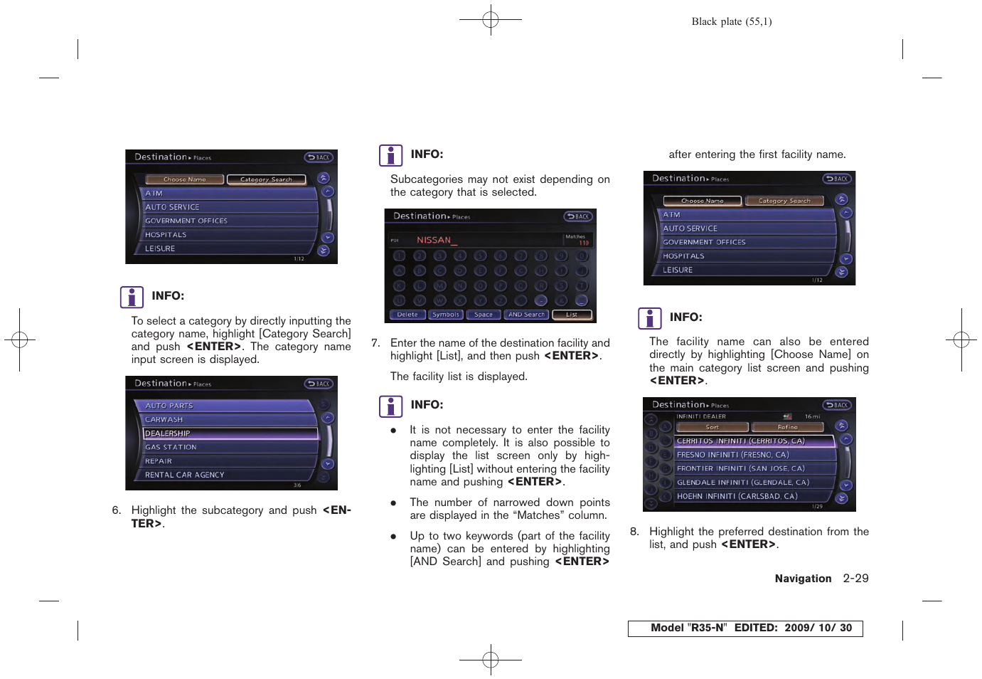 NISSAN 2011 GT R - Multi Function Display Owner's Manual User Manual | Page 57 / 312