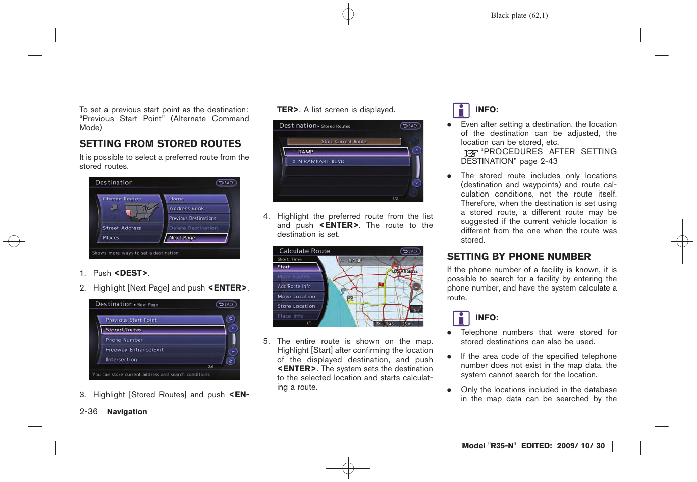 NISSAN 2011 GT R - Multi Function Display Owner's Manual User Manual | Page 64 / 312