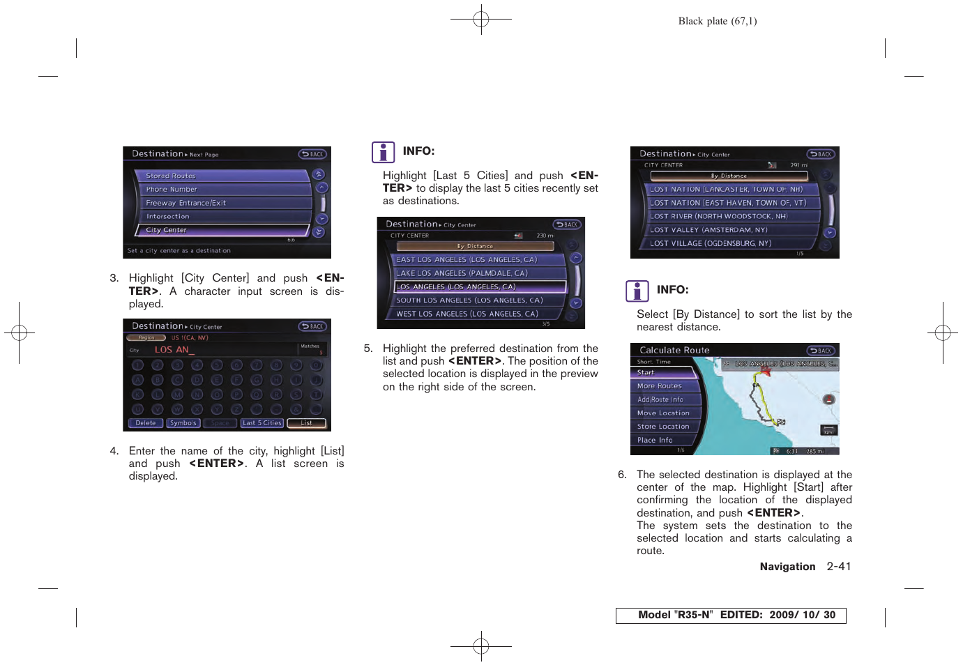 NISSAN 2011 GT R - Multi Function Display Owner's Manual User Manual | Page 69 / 312