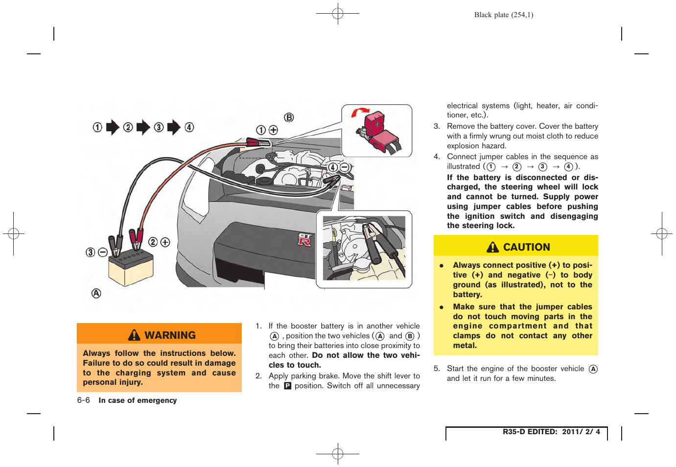 NISSAN 2012 GT R - Owner's Manual User Manual | Page 251 / 346