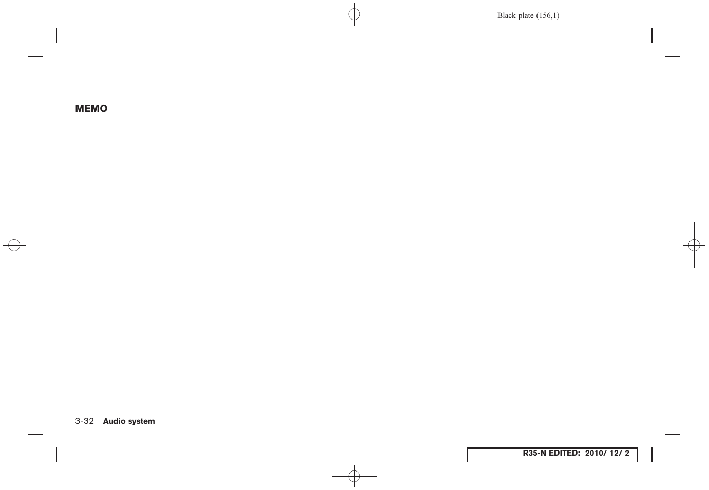 NISSAN 2012 GT R - Multi Function Display Owner's Manual User Manual | Page 156 / 307