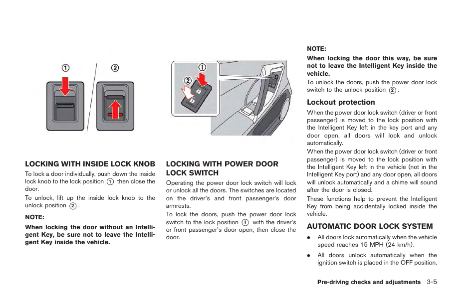 NISSAN 2013 GT R - Owner's Manual User Manual | Page 166 / 346