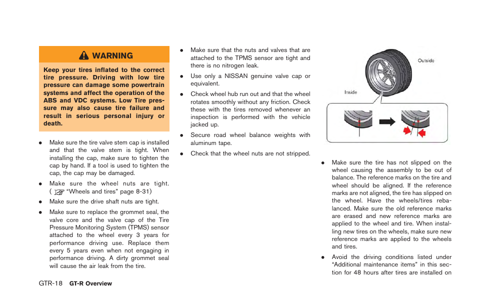 Warning | NISSAN 2013 GT R - Owner's Manual User Manual | Page 25 / 346