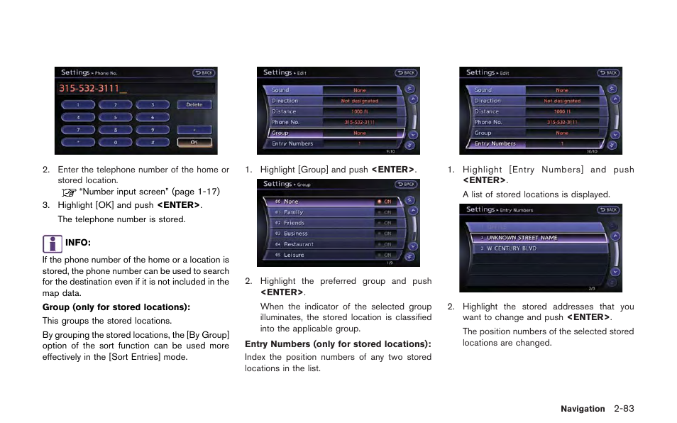 NISSAN 2013 GT R - Multi Function Display Owner's Manual User Manual | Page 111 / 315