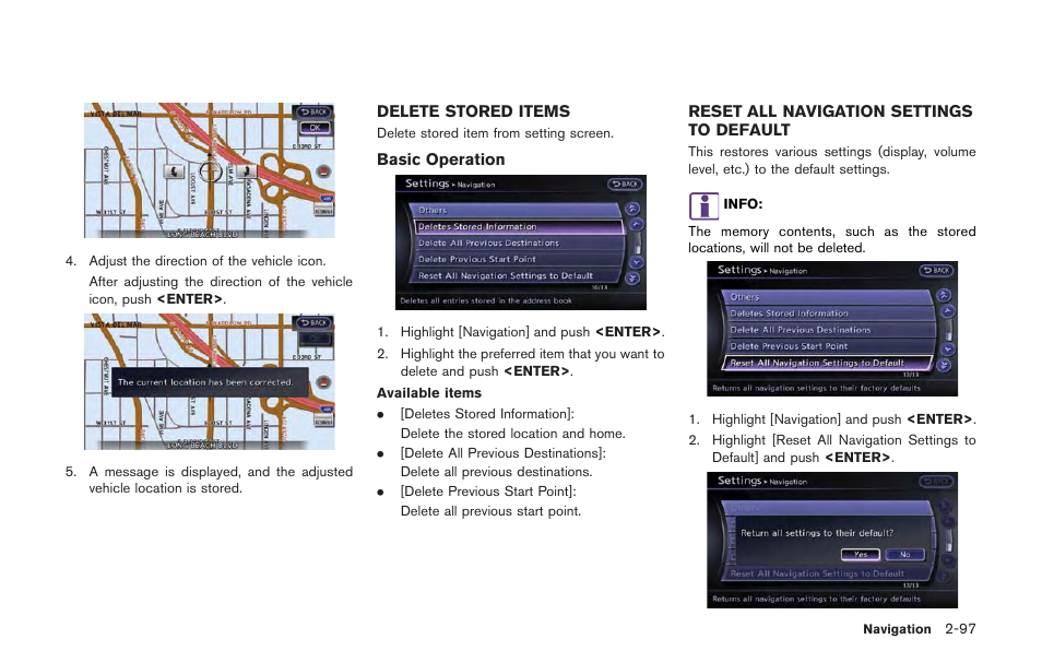NISSAN 2013 GT R - Multi Function Display Owner's Manual User Manual | Page 125 / 315