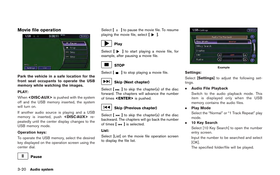 NISSAN 2013 GT R - Multi Function Display Owner's Manual User Manual | Page 148 / 315