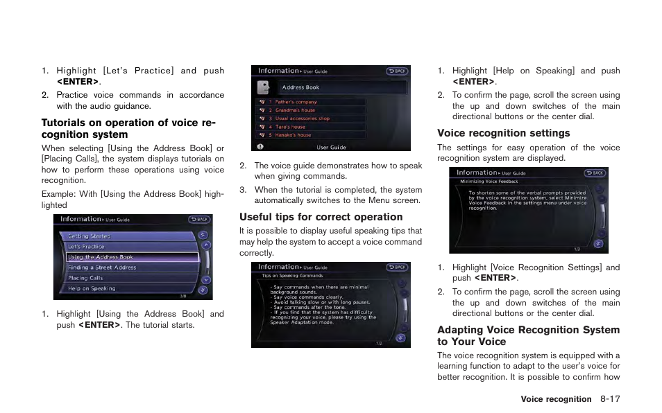 NISSAN 2013 GT R - Multi Function Display Owner's Manual User Manual | Page 231 / 315