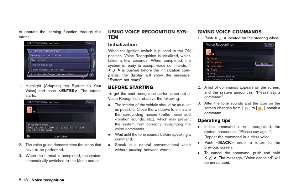 NISSAN 2013 GT R - Multi Function Display Owner's Manual User Manual | Page 232 / 315