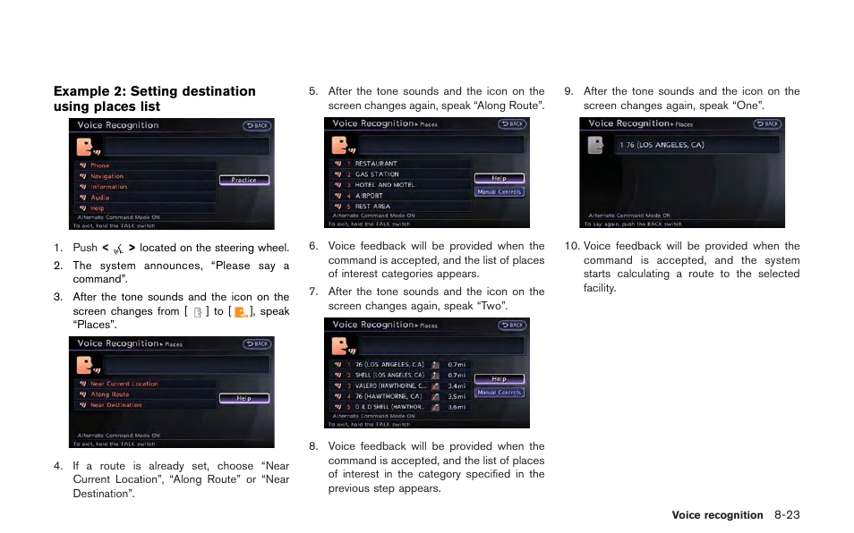 NISSAN 2013 GT R - Multi Function Display Owner's Manual User Manual | Page 237 / 315