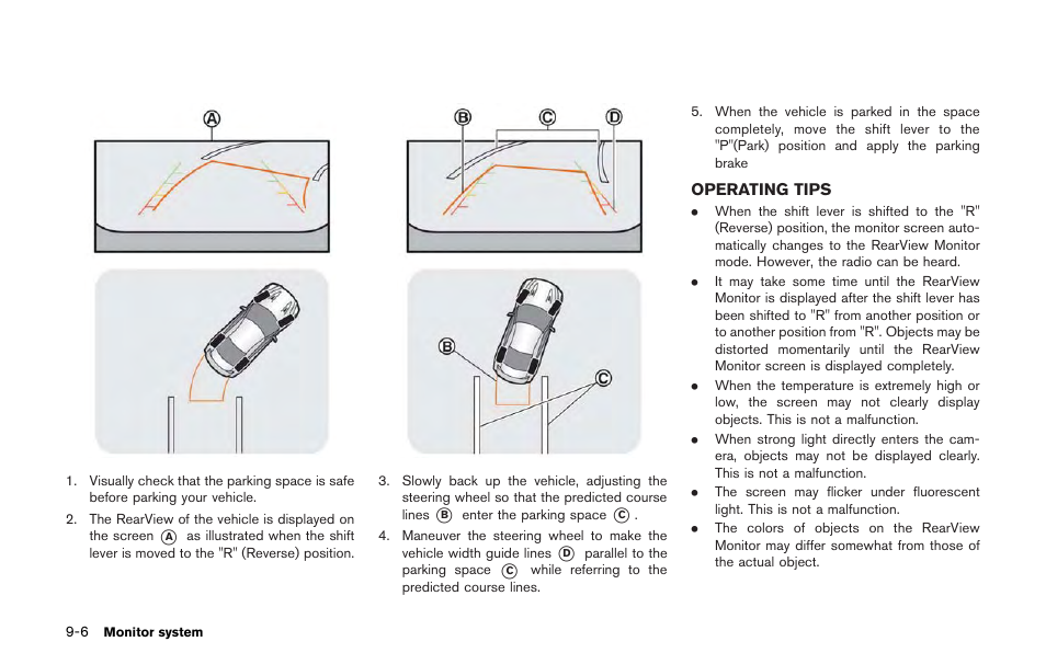 Operating tips -6 | NISSAN 2013 GT R - Multi Function Display Owner's Manual User Manual | Page 244 / 315