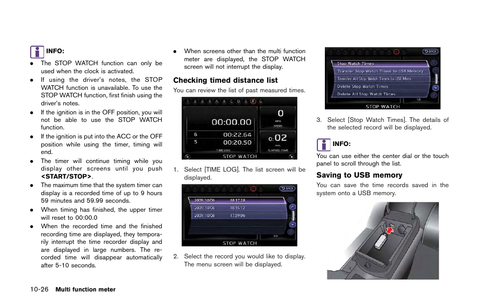 NISSAN 2013 GT R - Multi Function Display Owner's Manual User Manual | Page 272 / 315