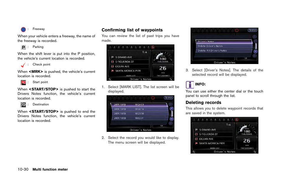 NISSAN 2013 GT R - Multi Function Display Owner's Manual User Manual | Page 276 / 315