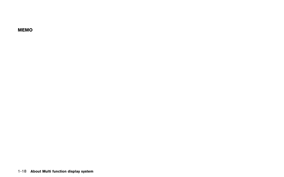 NISSAN 2013 GT R - Multi Function Display Owner's Manual User Manual | Page 28 / 315