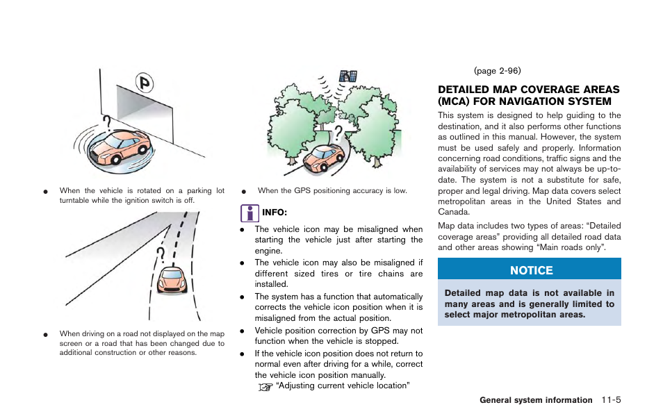 Notice | NISSAN 2013 GT R - Multi Function Display Owner's Manual User Manual | Page 283 / 315