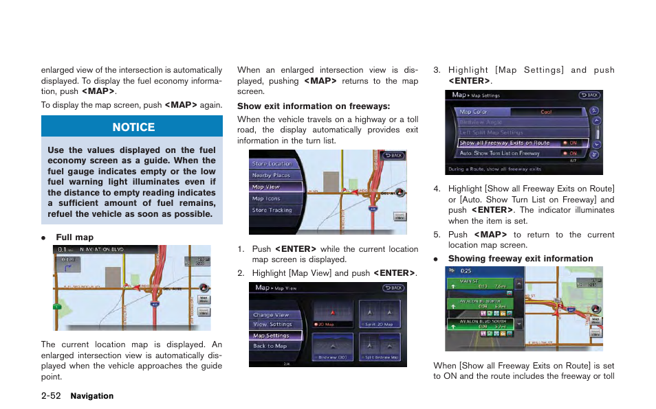 Notice | NISSAN 2013 GT R - Multi Function Display Owner's Manual User Manual | Page 80 / 315