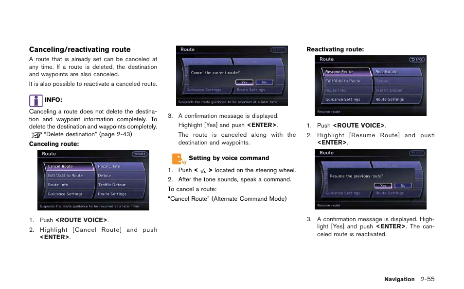NISSAN 2013 GT R - Multi Function Display Owner's Manual User Manual | Page 83 / 315