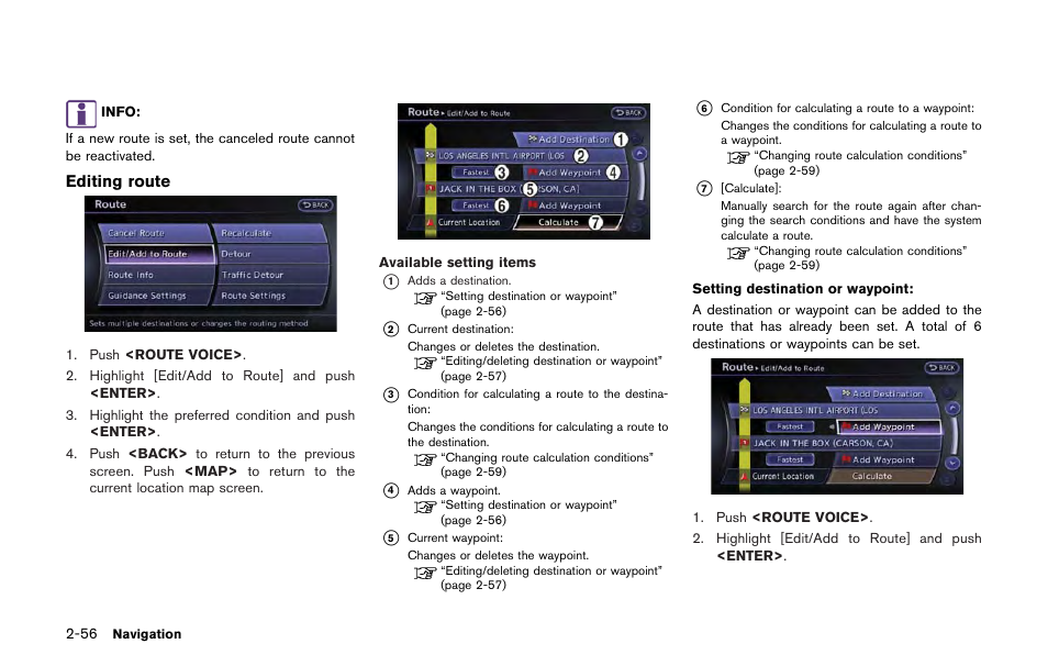 NISSAN 2013 GT R - Multi Function Display Owner's Manual User Manual | Page 84 / 315