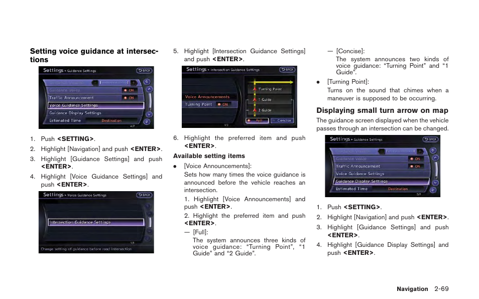 NISSAN 2013 GT R - Multi Function Display Owner's Manual User Manual | Page 97 / 315