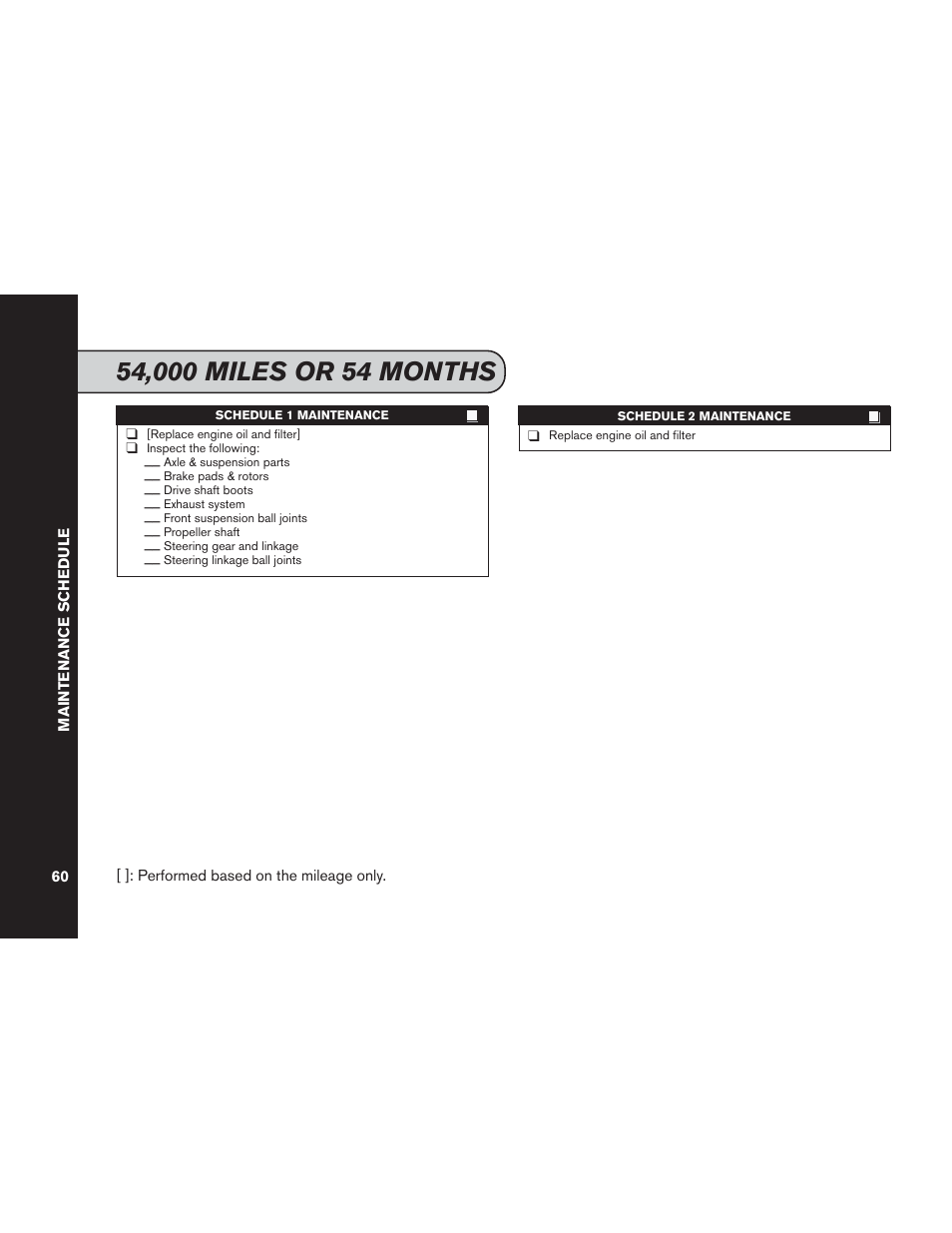 NISSAN 2013 GT R - Service & Maintenance Guide User Manual | Page 61 / 79
