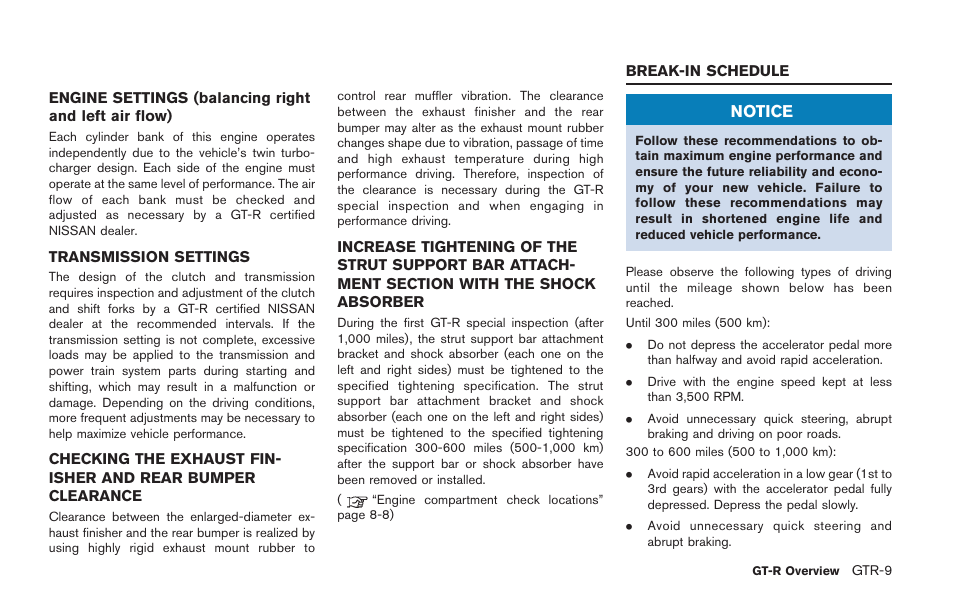 NISSAN 2014 GT R - Owner's Manual User Manual | Page 16 / 354