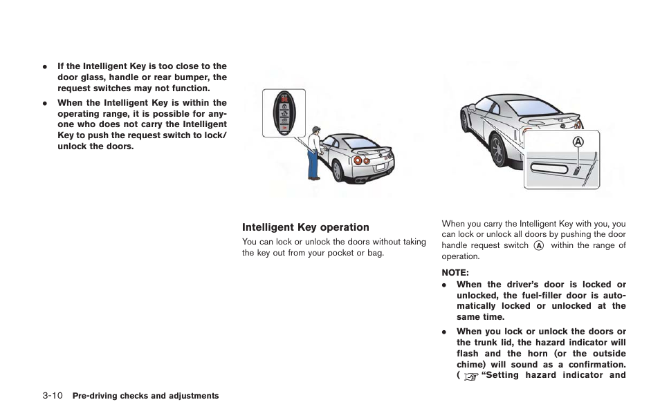 NISSAN 2014 GT R - Owner's Manual User Manual | Page 175 / 354