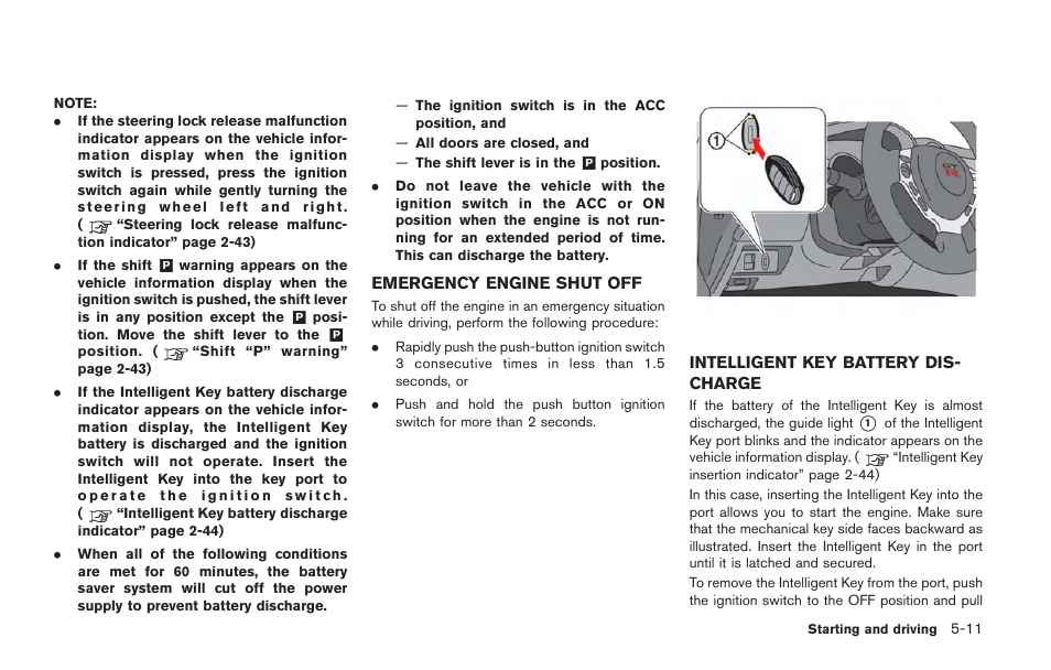 NISSAN 2014 GT R - Owner's Manual User Manual | Page 208 / 354