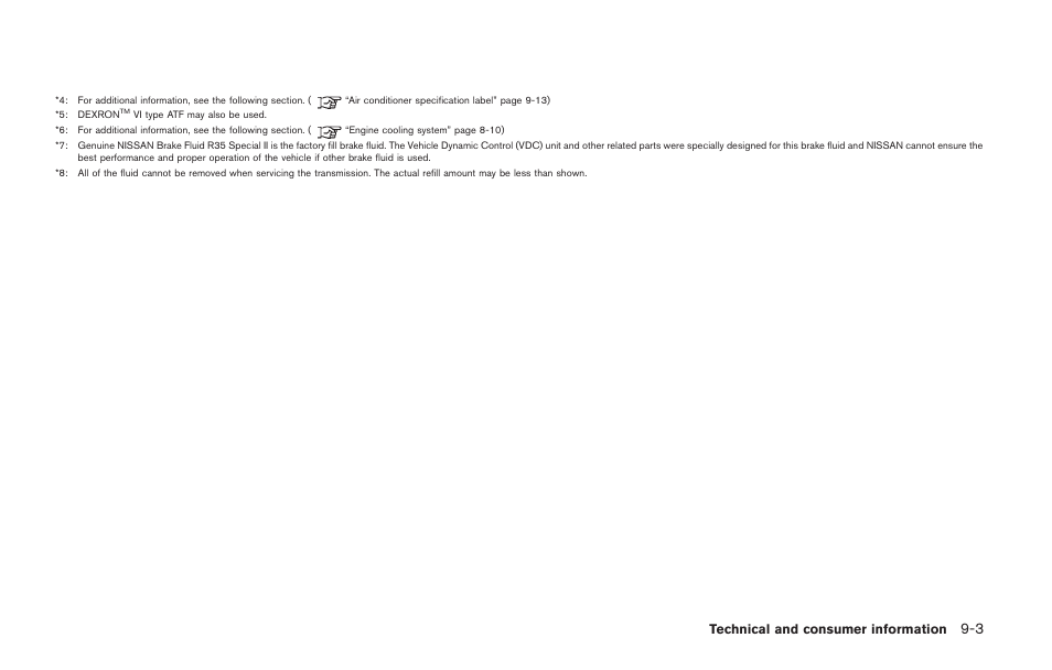 Technical and consumer information | NISSAN 2014 GT R - Owner's Manual User Manual | Page 322 / 354