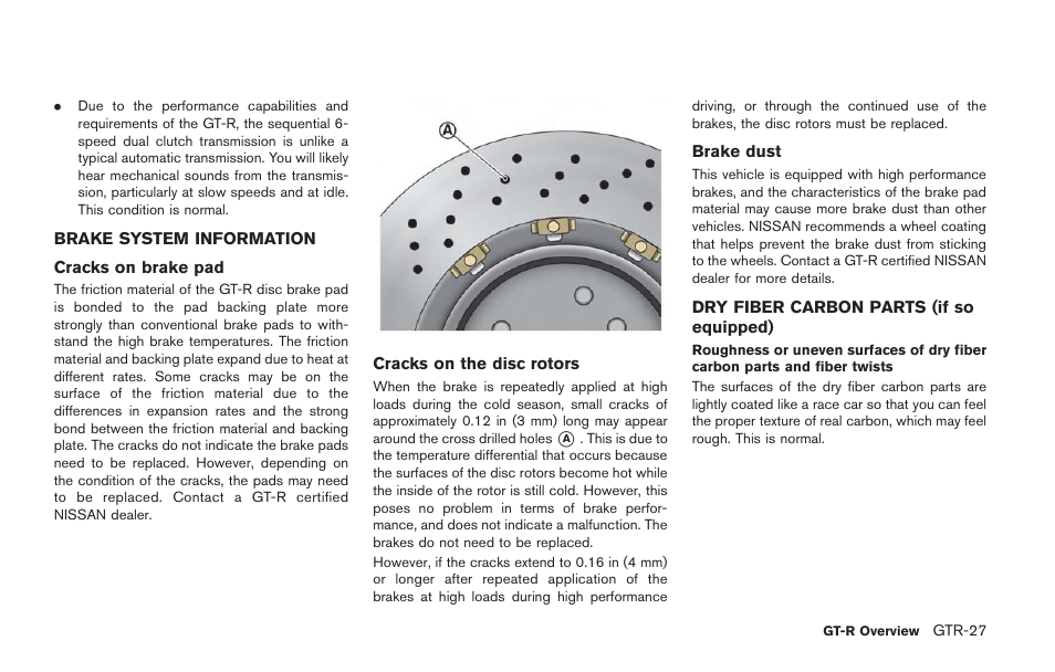 NISSAN 2014 GT R - Owner's Manual User Manual | Page 34 / 354