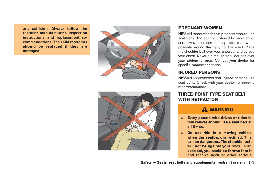 NISSAN 2014 GT R - Owner's Manual User Manual | Page 58 / 354