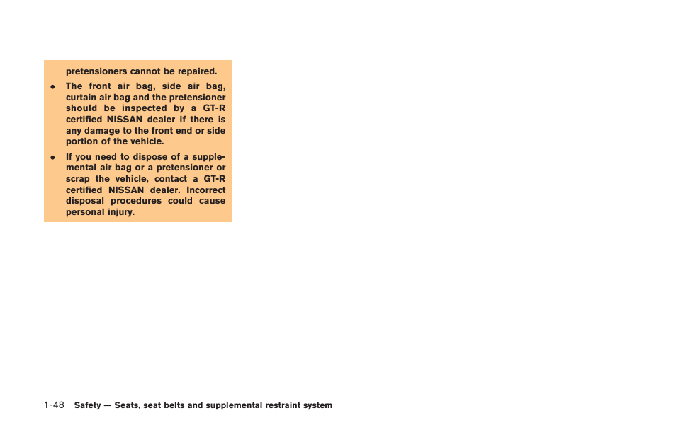 NISSAN 2014 GT R - Owner's Manual User Manual | Page 97 / 354