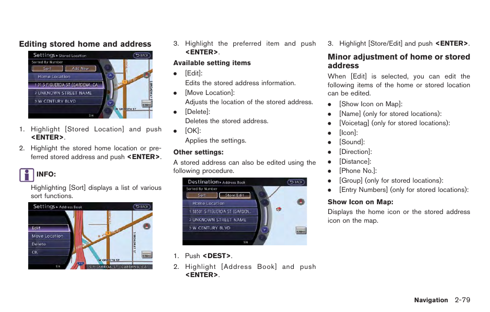 NISSAN 2014 GT R - Multi Function Display Owner's Manual User Manual | Page 106 / 314