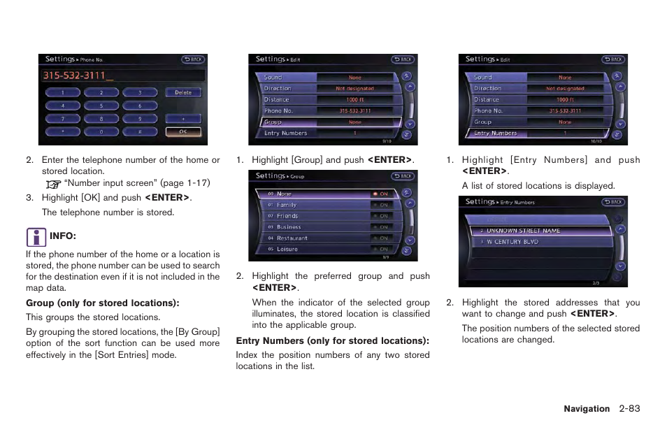 NISSAN 2014 GT R - Multi Function Display Owner's Manual User Manual | Page 110 / 314