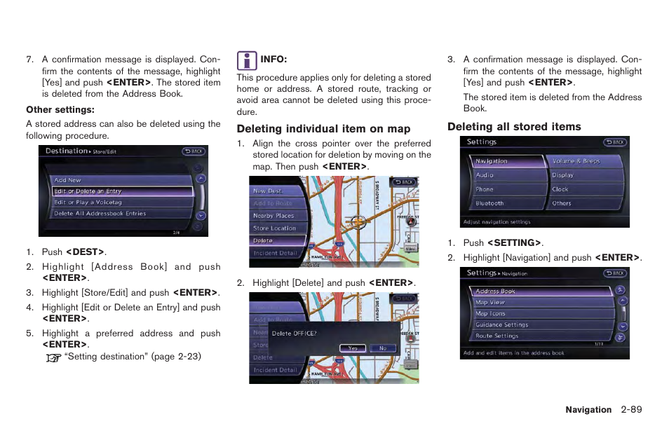 NISSAN 2014 GT R - Multi Function Display Owner's Manual User Manual | Page 116 / 314