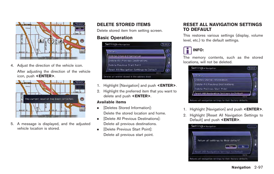 NISSAN 2014 GT R - Multi Function Display Owner's Manual User Manual | Page 124 / 314