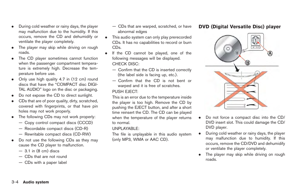 NISSAN 2014 GT R - Multi Function Display Owner's Manual User Manual | Page 131 / 314