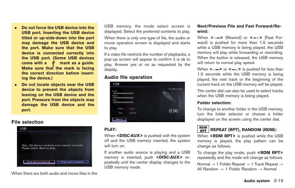 NISSAN 2014 GT R - Multi Function Display Owner's Manual User Manual | Page 146 / 314